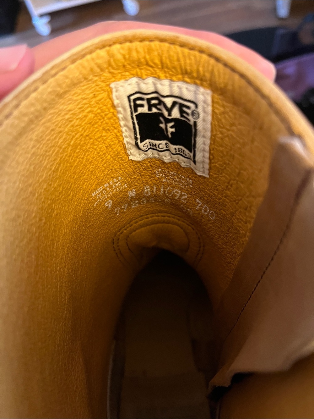 Frye Banana Short Campus Boot 9 - Picture 2 of 4